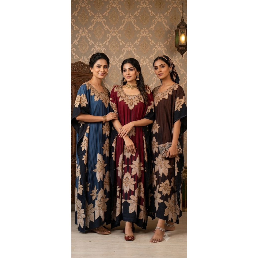 Kaftan india murah meriah, Daster india viral