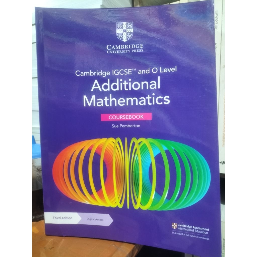 BUKU ADDITIONAL MATHEMATICS COURSEBOOK