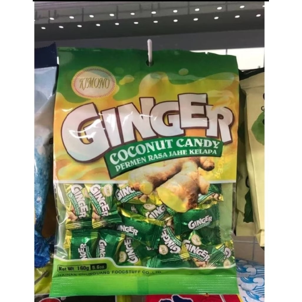 ginger coconut candy