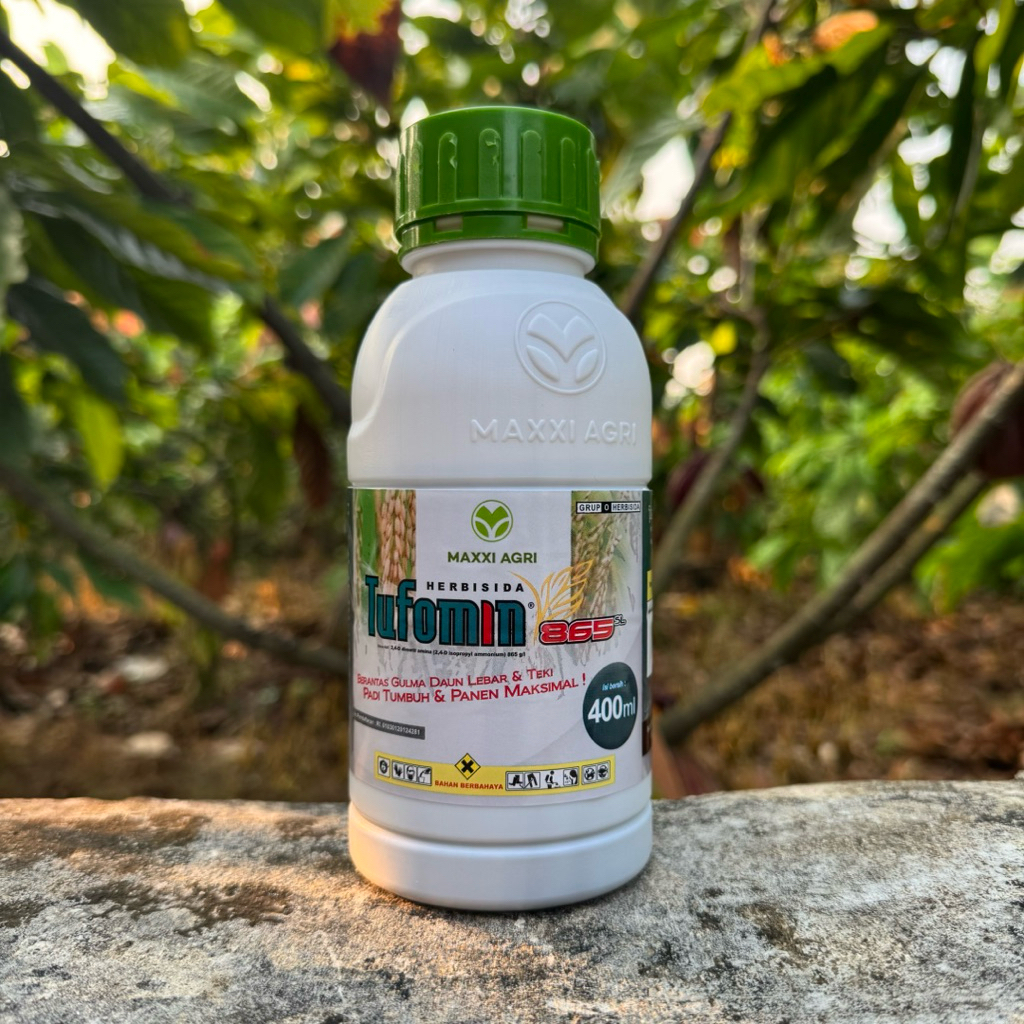 Herbisida Tufomin 865 SL 400ML - Herbisida Selektif Padi Sawah Tebu