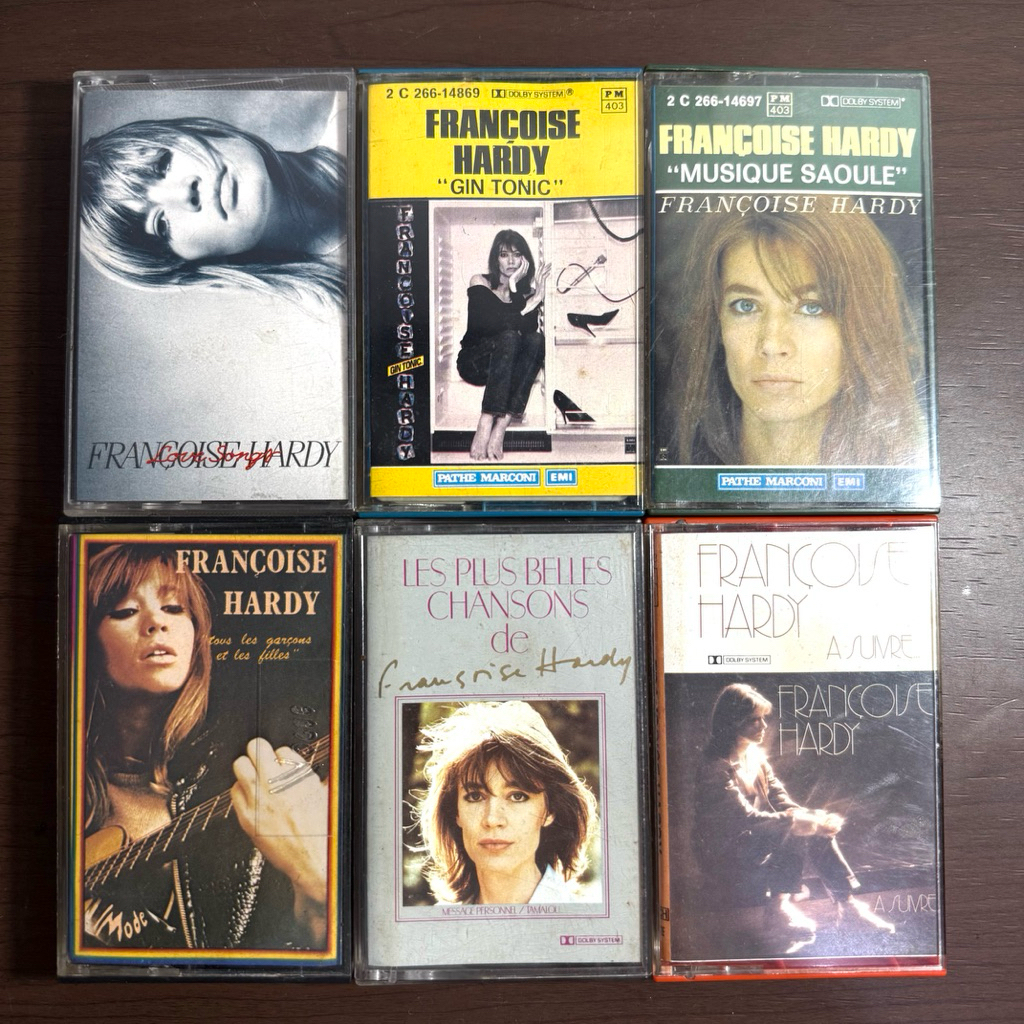 Kaset Pita Francoise Hardy French Pop All Import (Rare)