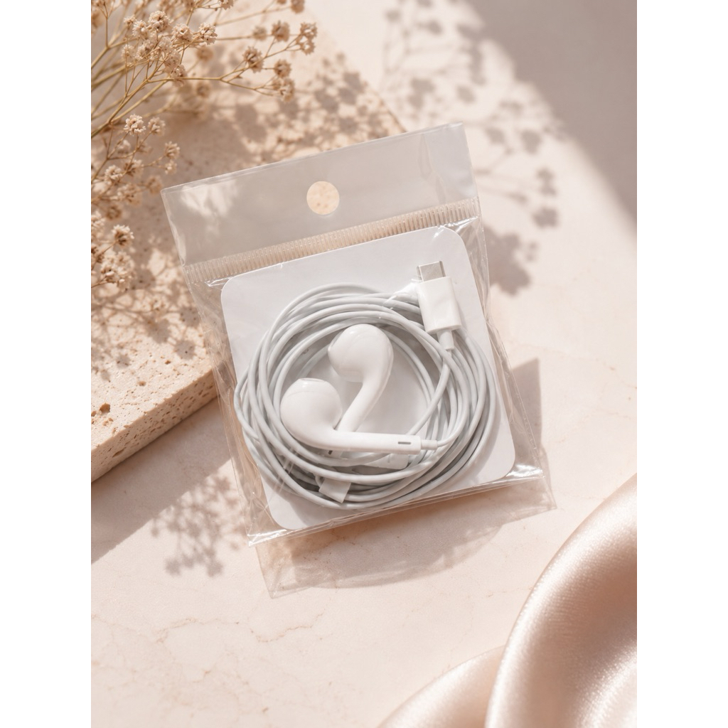 HEADSET KABEL IPHONE LIGHTNING