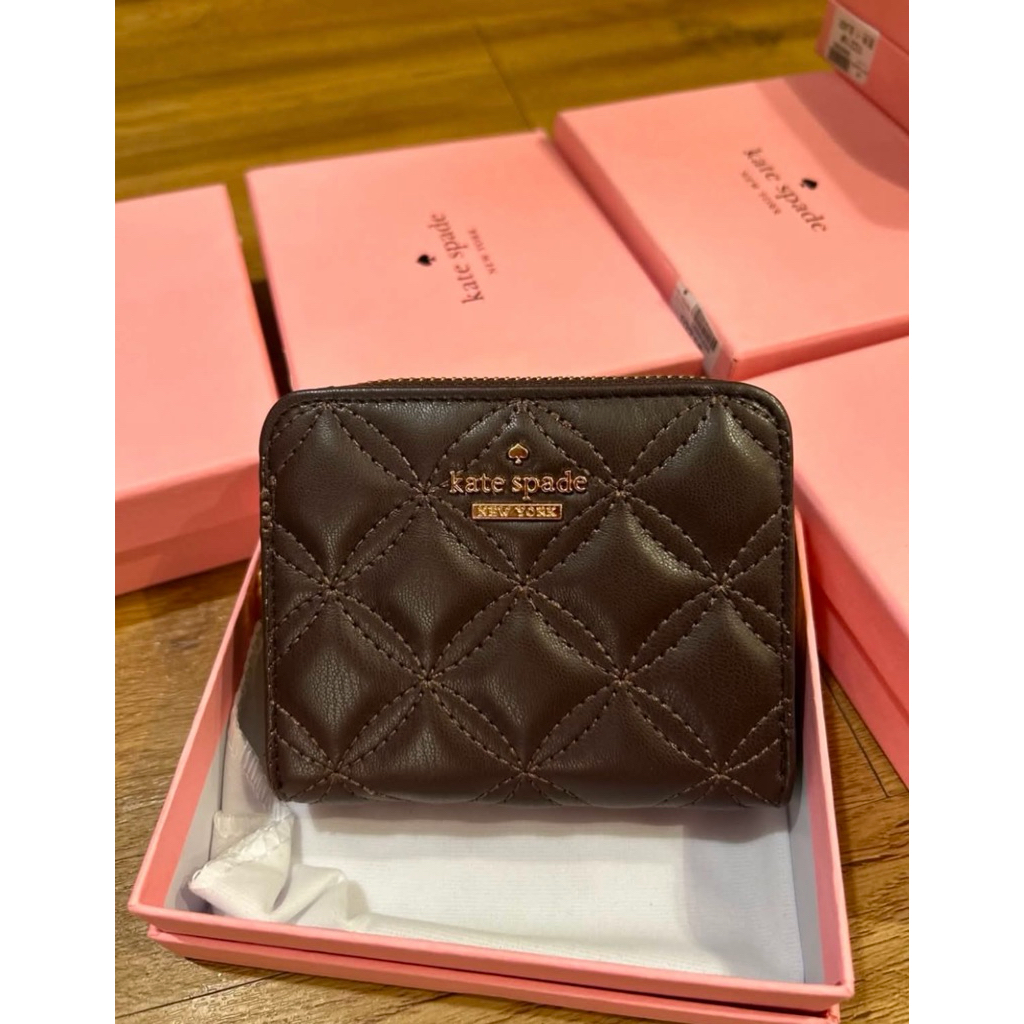 KS wallet brown