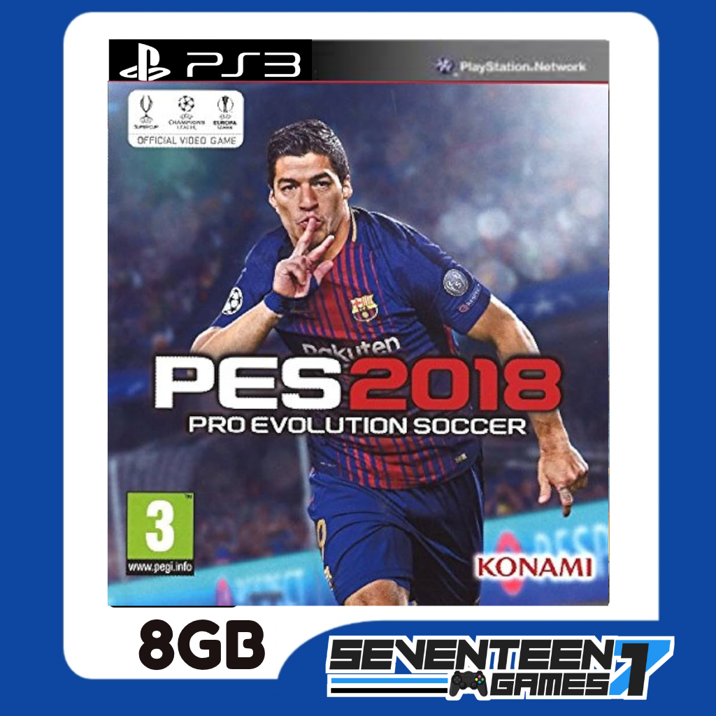 PES 2018 PS3 Tanpa Patch Game Ps3 Cfw Hfw Hen