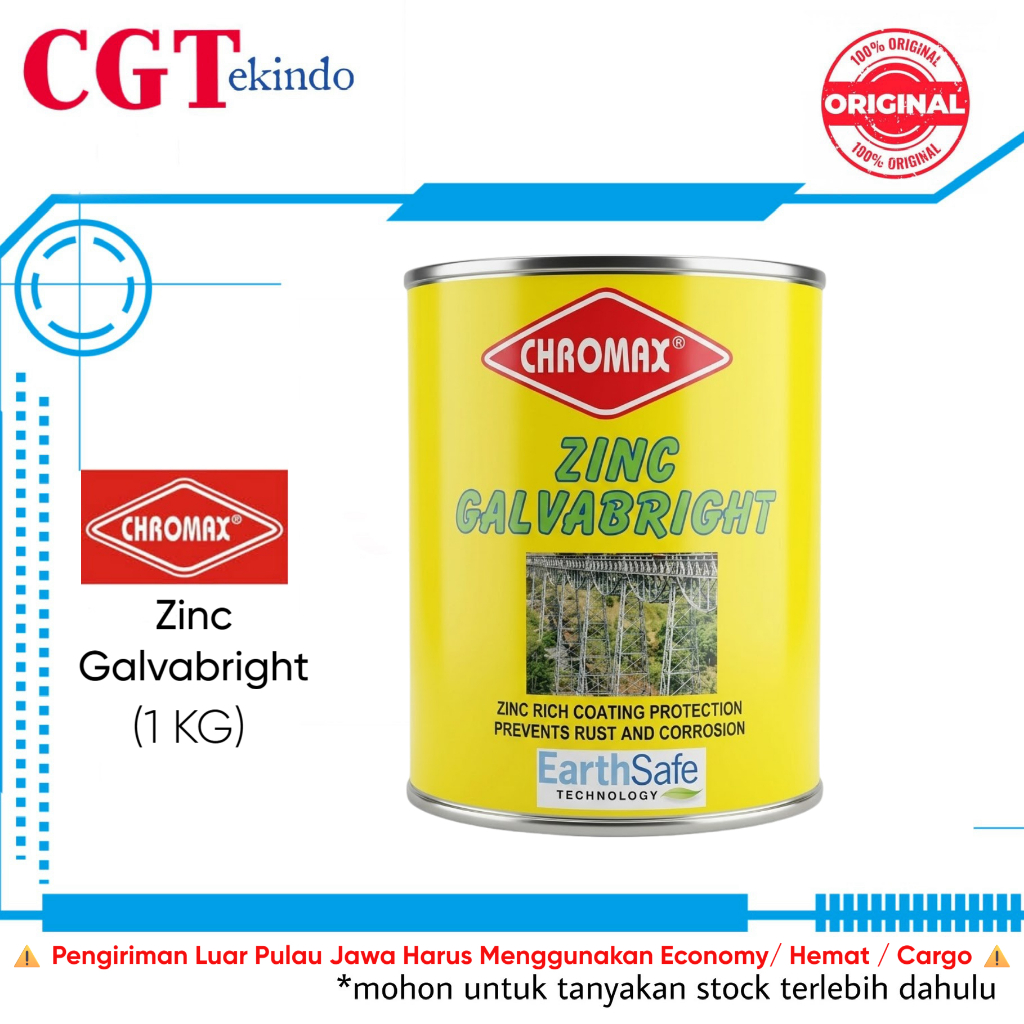 Zinc Galvabright Chromax 1 Kg - Cat Semprot Pelapis Anti Karat & Zinc Galvanis Premium