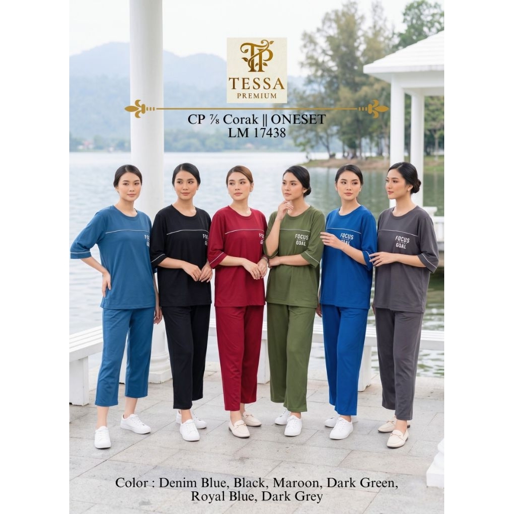 TOKO AFIQAH BUKITTINGGI - BAJU TIDUR TESSA CORAK