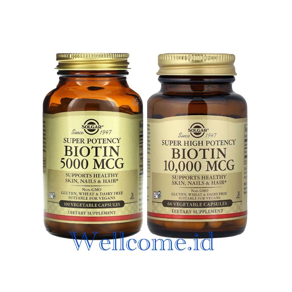 SOLGAR BIOTIN 5000 mcg / 10000 mcg