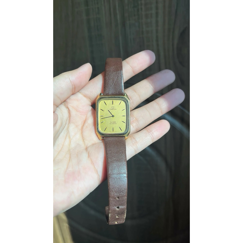 jam tangan Omega de ville quartz