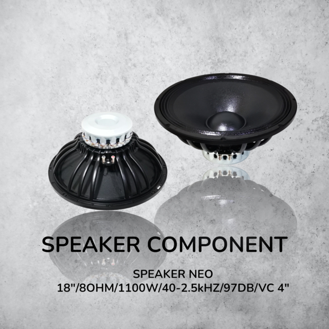 STX - SPK COMPONENT : SPEAKER FRAME NEO 18" Merk STX 1848