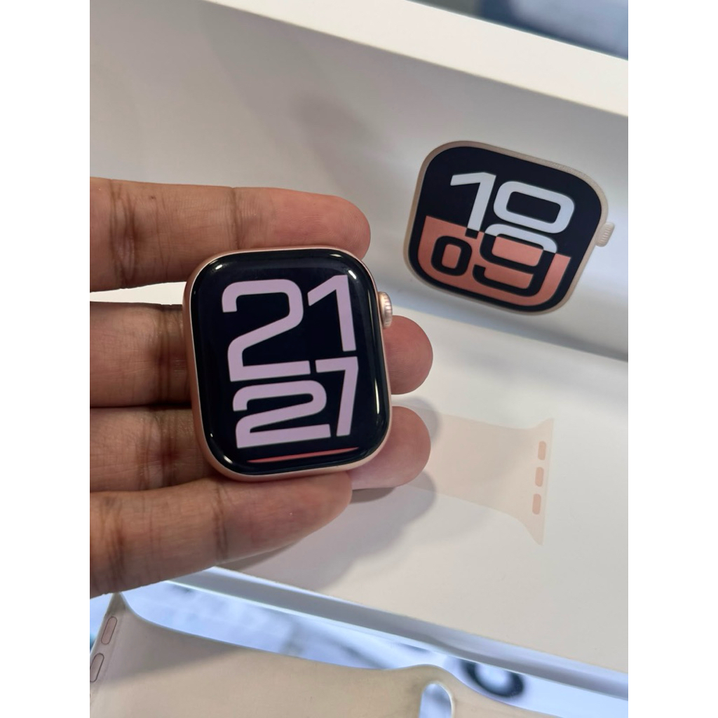 Apple Watch 10 42mm Rosegold iBox Fullset.