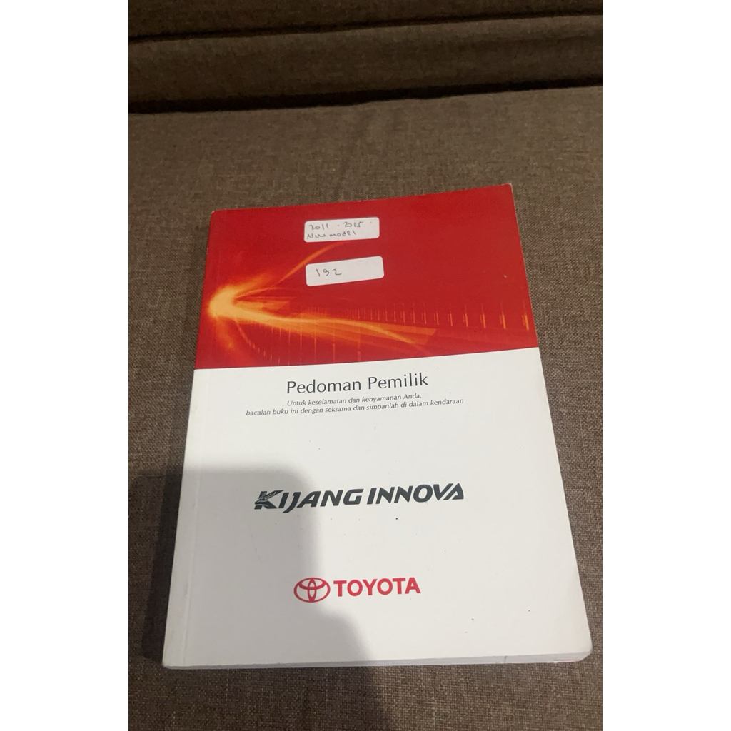 Manual Book Kijang Innova 2011-2015