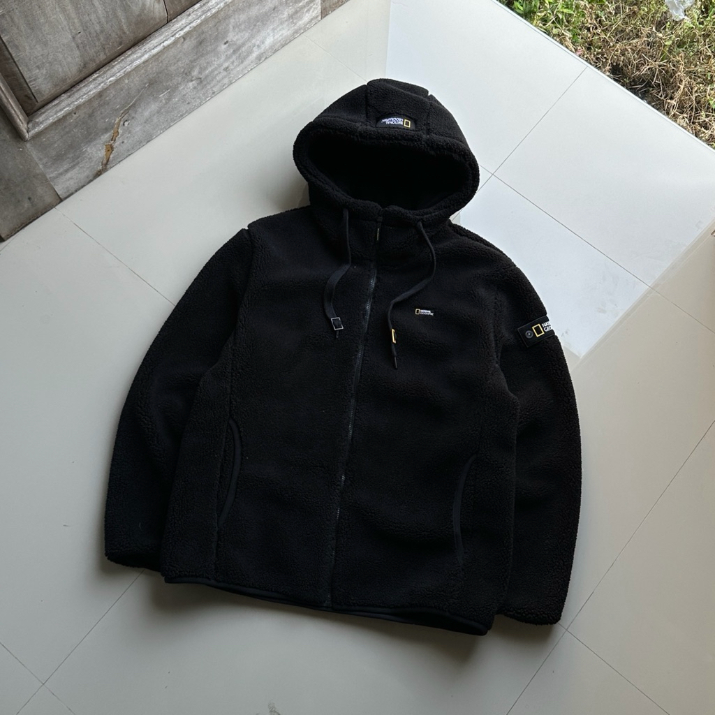 NATIONAL GEOGRAPHIC COSTONI FLEECE SHERPA ZIP HOODIE