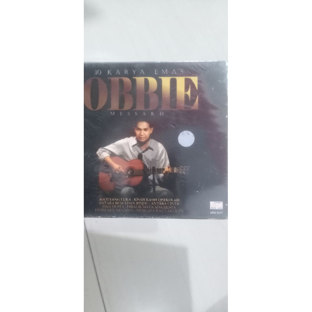 CD audio Obbie Messakh koleksi isi 2cd.