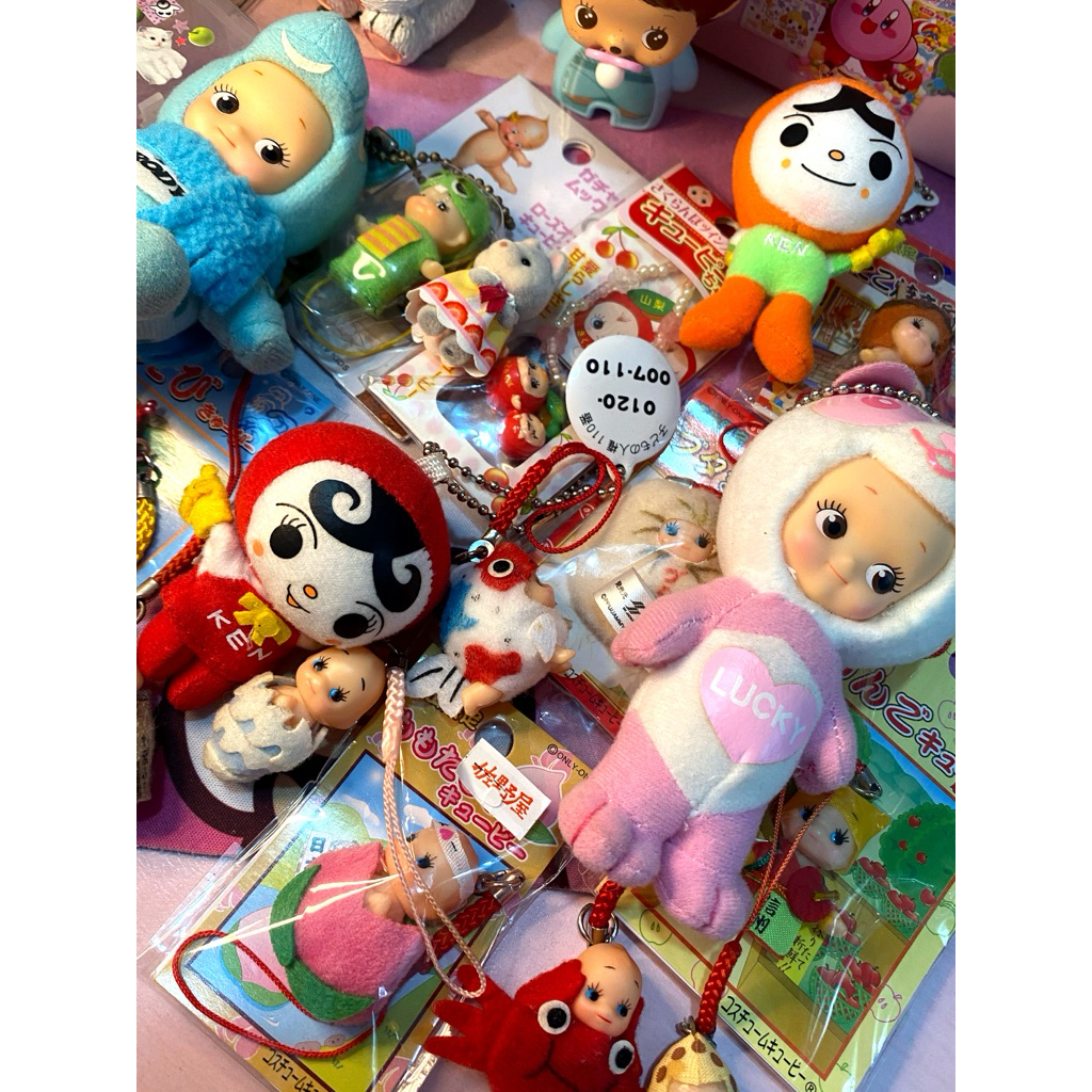 Kewpie baby keychain gotochi qp keychain gantungan hp kewpie gantungan kunci gantungan tas kewpie ba