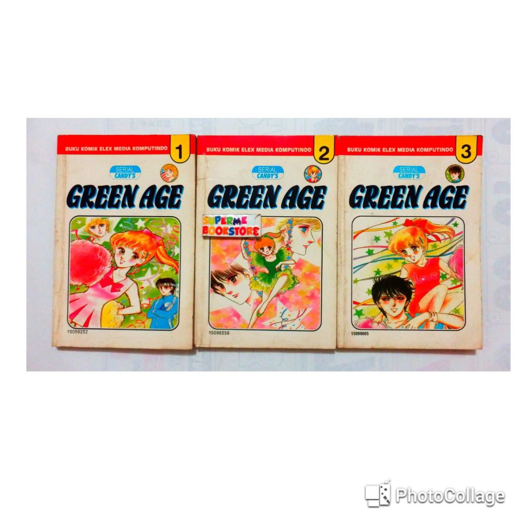 Komik Serial Candy's Green Age 1-3 tamat - Yoko Hanabusa