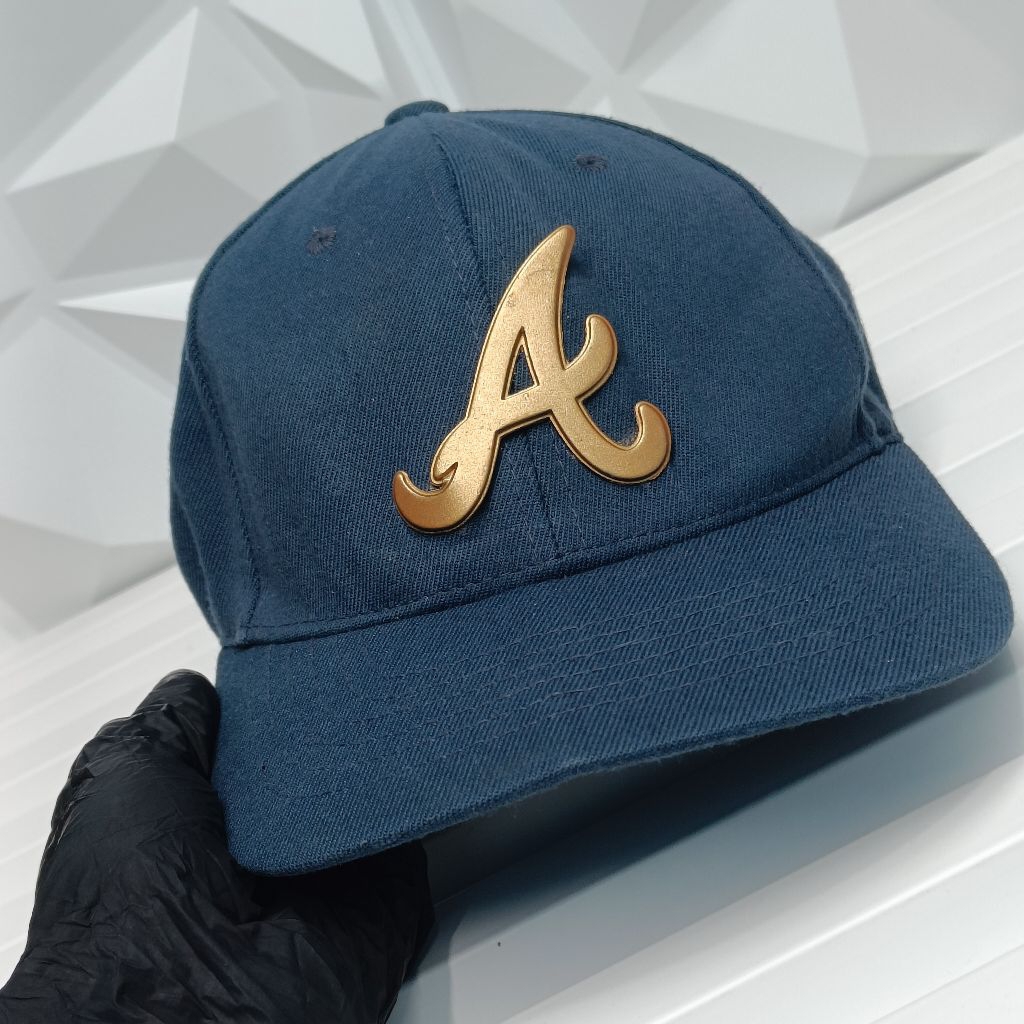 Topi MLB atlanta braves seken build up