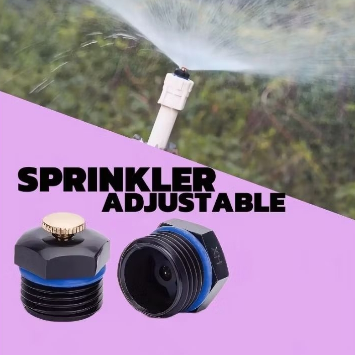 Sprinkler Adjustable Sprinkler Irigasi Penyiraman Taman Pertanian 1/2 Inci Sprinkler Kabut