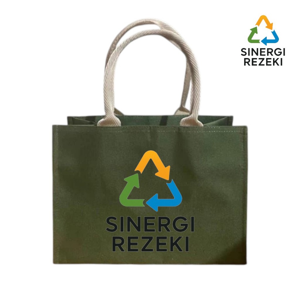 Hazel Bag Polyaster Free Custom - Souvenir Bidan, Ultah, Aqiqah Premium