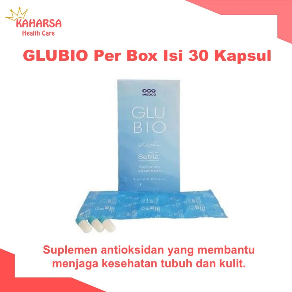 Glubio Original Per Box Isi 30 Kapsul
