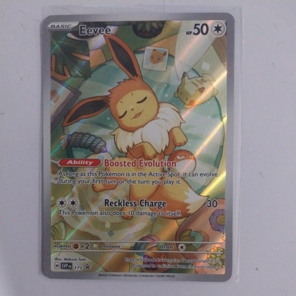 POKEMON TCG  ENGLISH EEVEE AR  PROMO CARD # 173