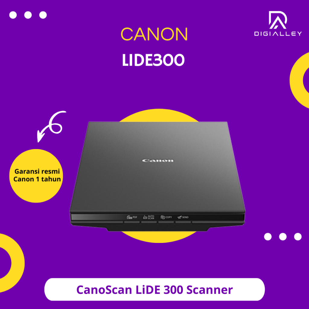 Canon CanoScan LiDE 300 LIDE300 Scanner ORiginal 100% Garansi Resmi