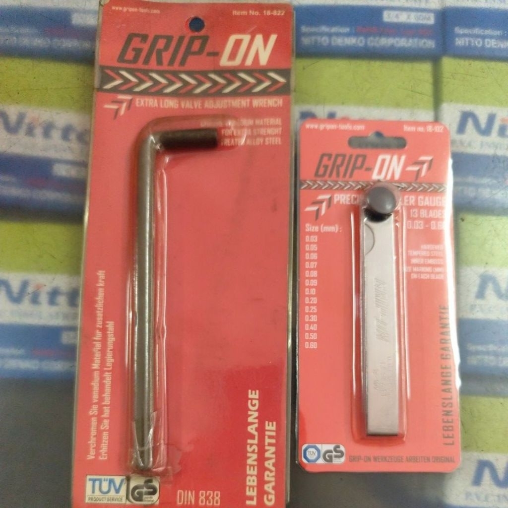 kunci L klep+feeler gauge