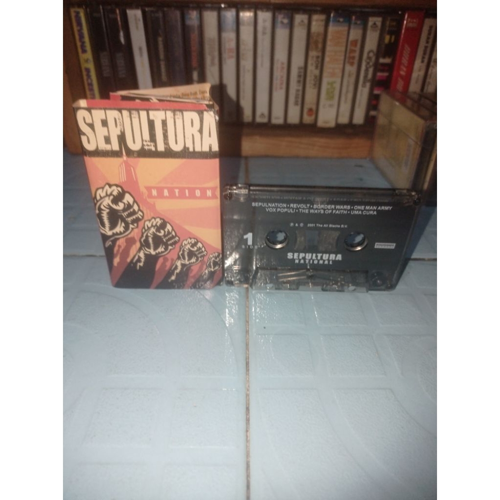 Kaset Pita SEPULTURA - NATION