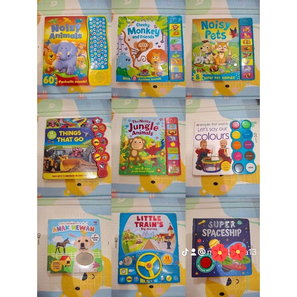 Preloved Soundbook Anak Kondisi Off