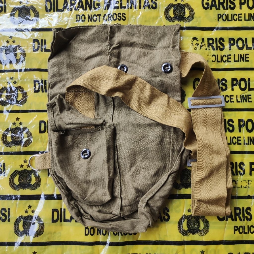 Soviet GP5 Gas Mask Bag Original Cocok Untuk Kegiatan Outdoor Memancing Reenactment