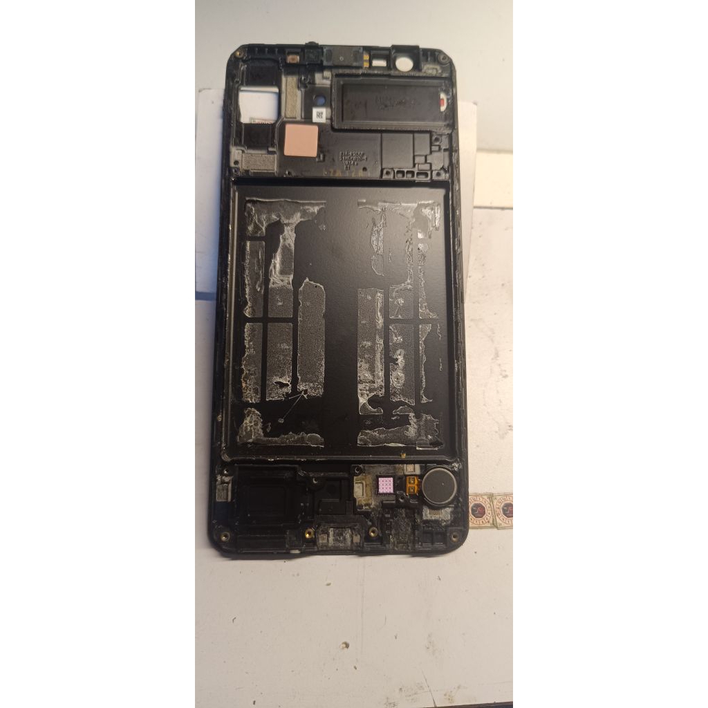 Frame LCD/Tatakan LCD Samsung A705f/A7 2018 ORI Copotan