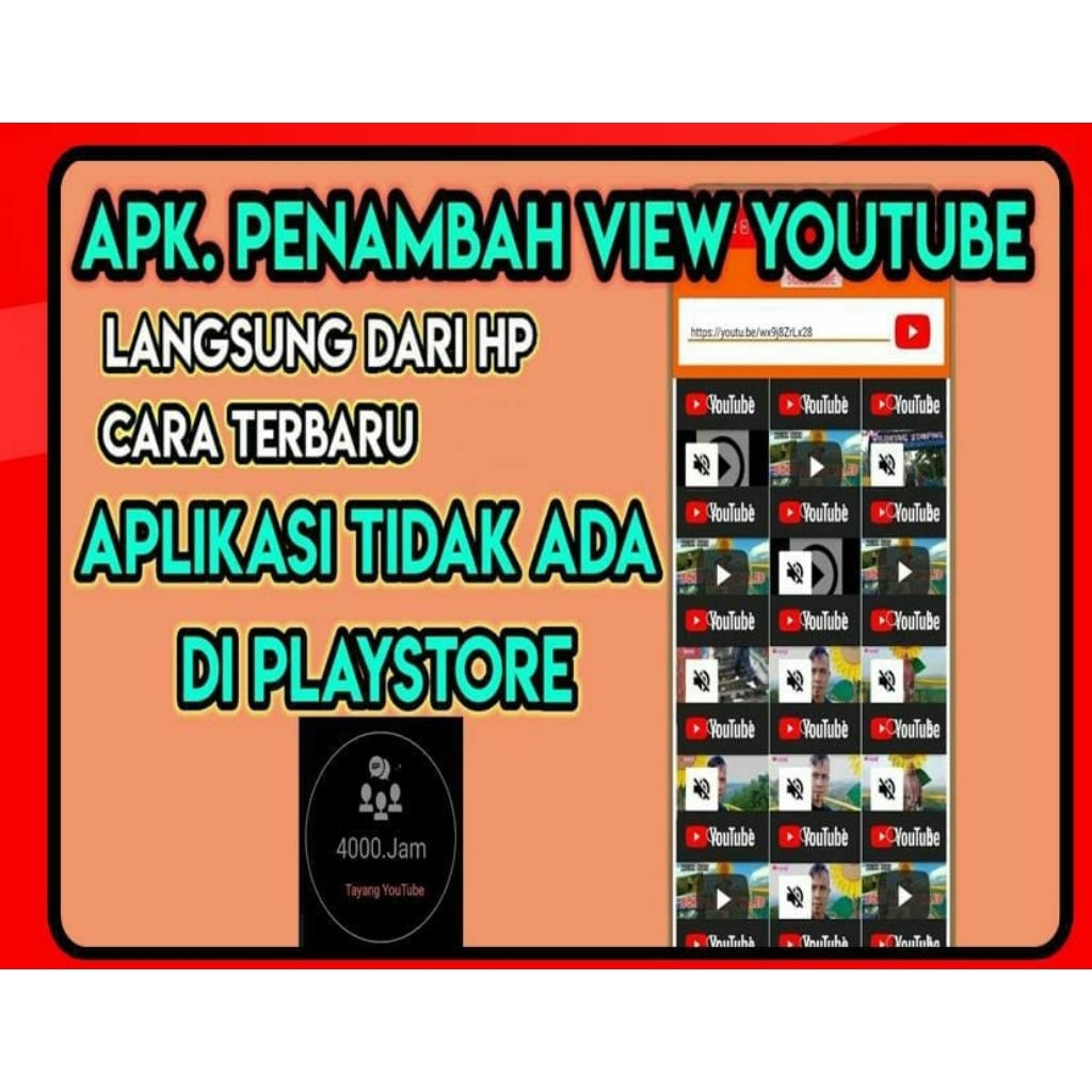 APK PENAMBAH VIEW YT PERCEPAT MONETISASI