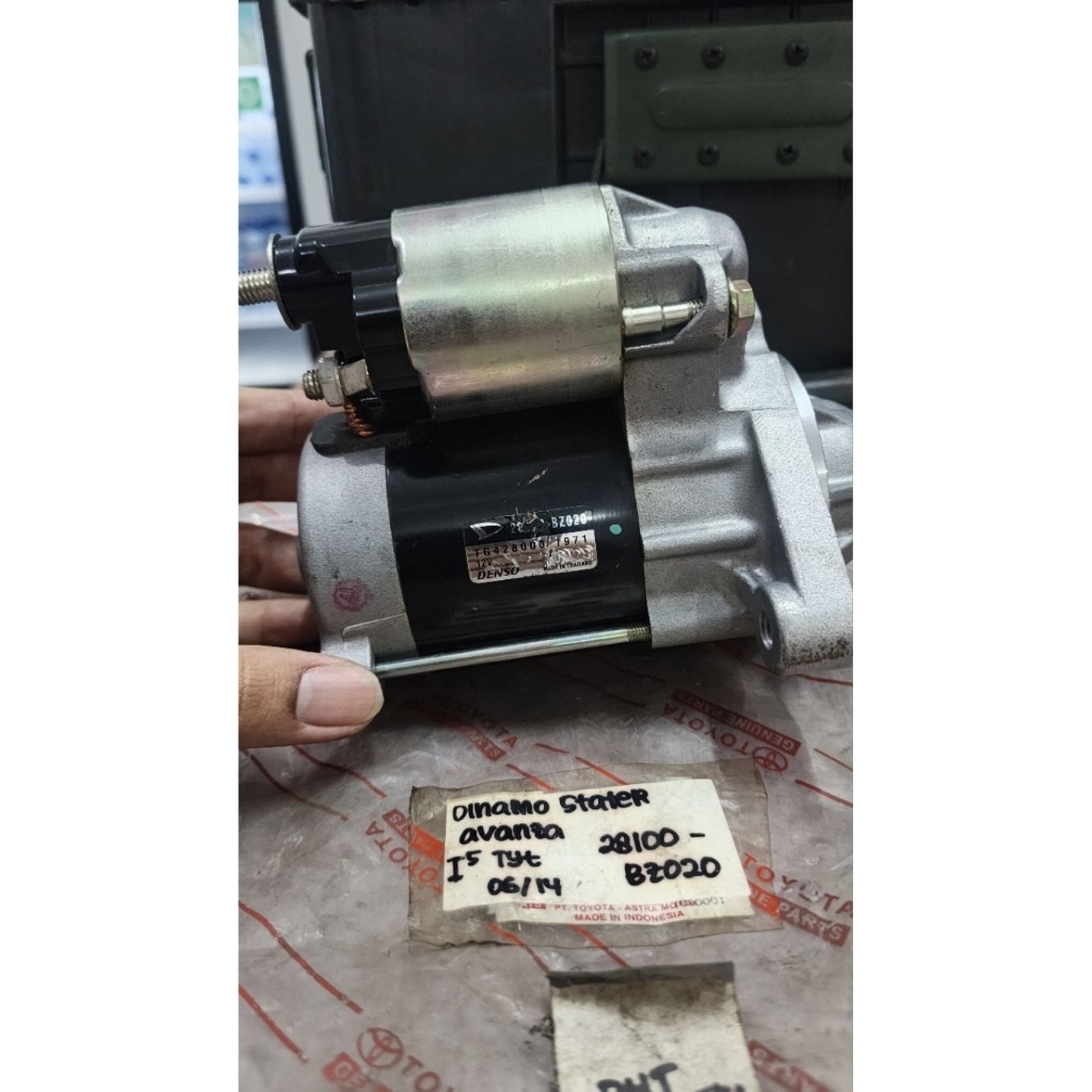 Dinamo Starter ORIGINAL 28100-BZ020 Toyota Avanza / Xenia / Rush / Terios 2004-2015