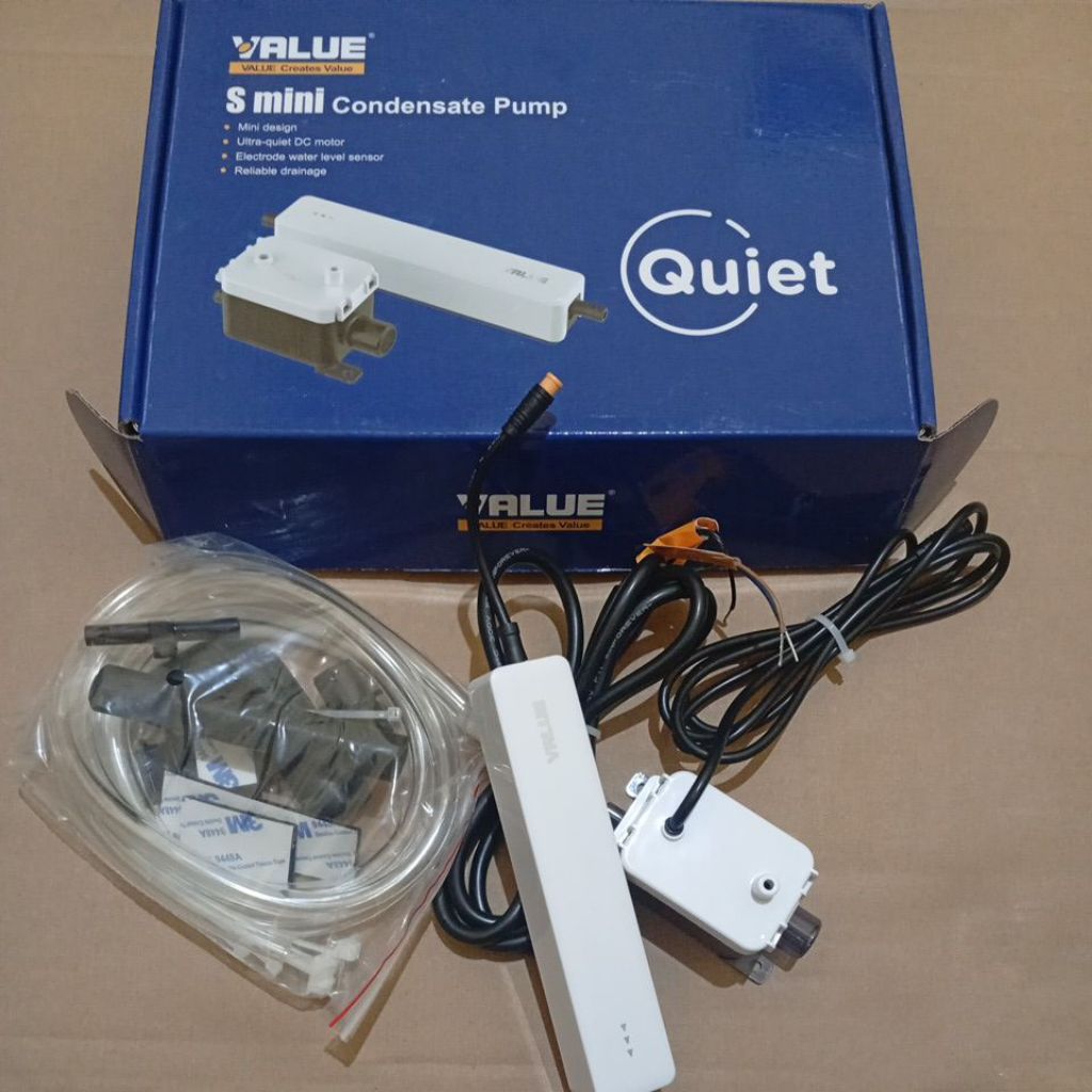 S mini condensate pump-drain pump ac mini merek value