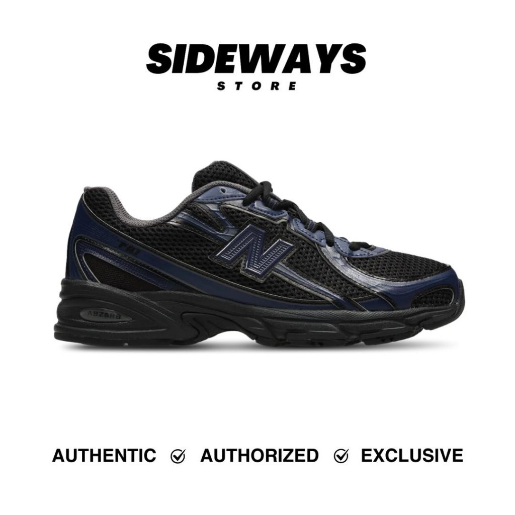 New Balance 740 Black Blue (U740PK2) - 100% Original Guarantee