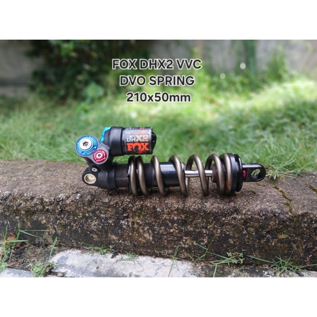 FOX DHX2 VVC 210mm 210x50 rear shock DVO SPRING