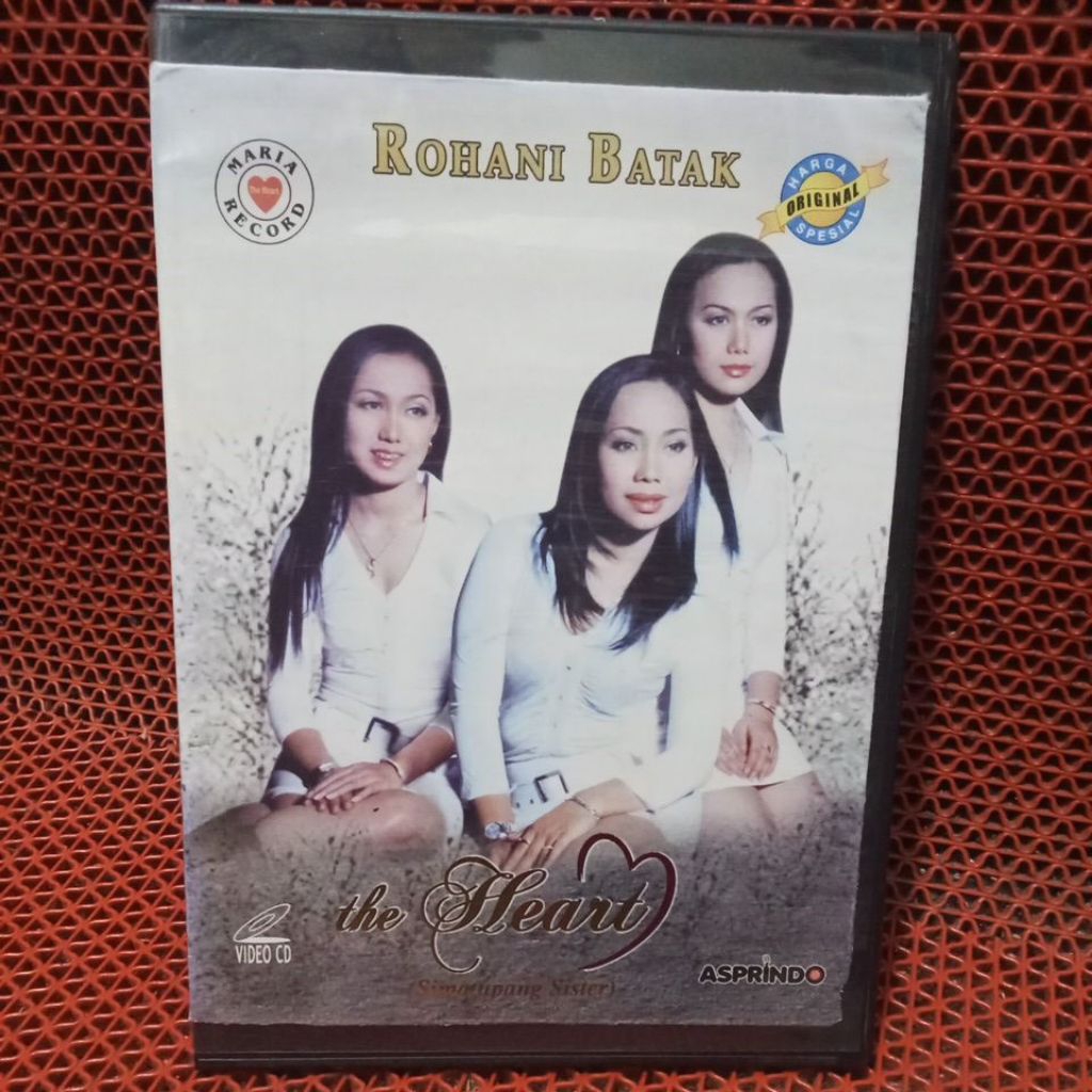 VCD ROHANI BATAK The HEART 100% ORIGINAL BARU