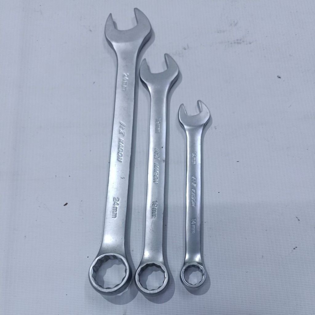 Kunci Ring Pas 19mm Chrome Vanadium