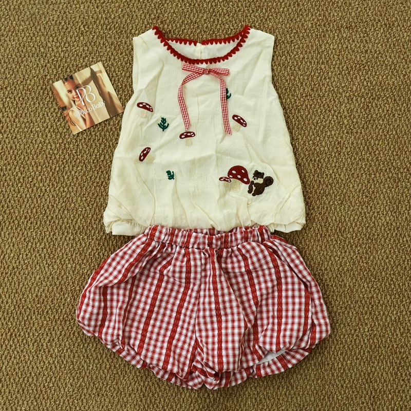 (Ready)Picco Baby - Audrey Sleeveless Top / Audrey Shorts / Audrey Set