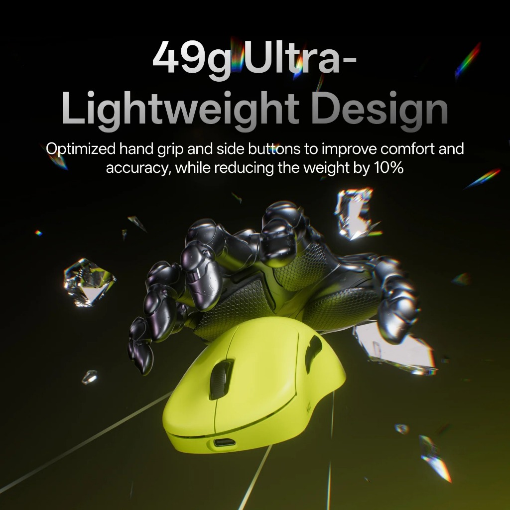 Rapoo VT3S / VT 3S / VT-3S Max Gen-2 8K Wireless Gaming Mouse Ultra Lightweight