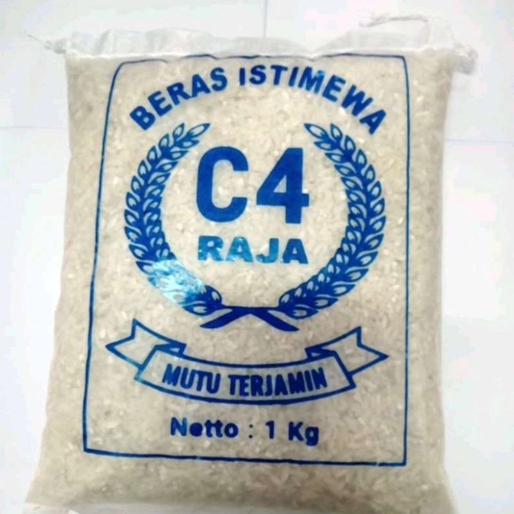 Beras C4 Biru 1kg