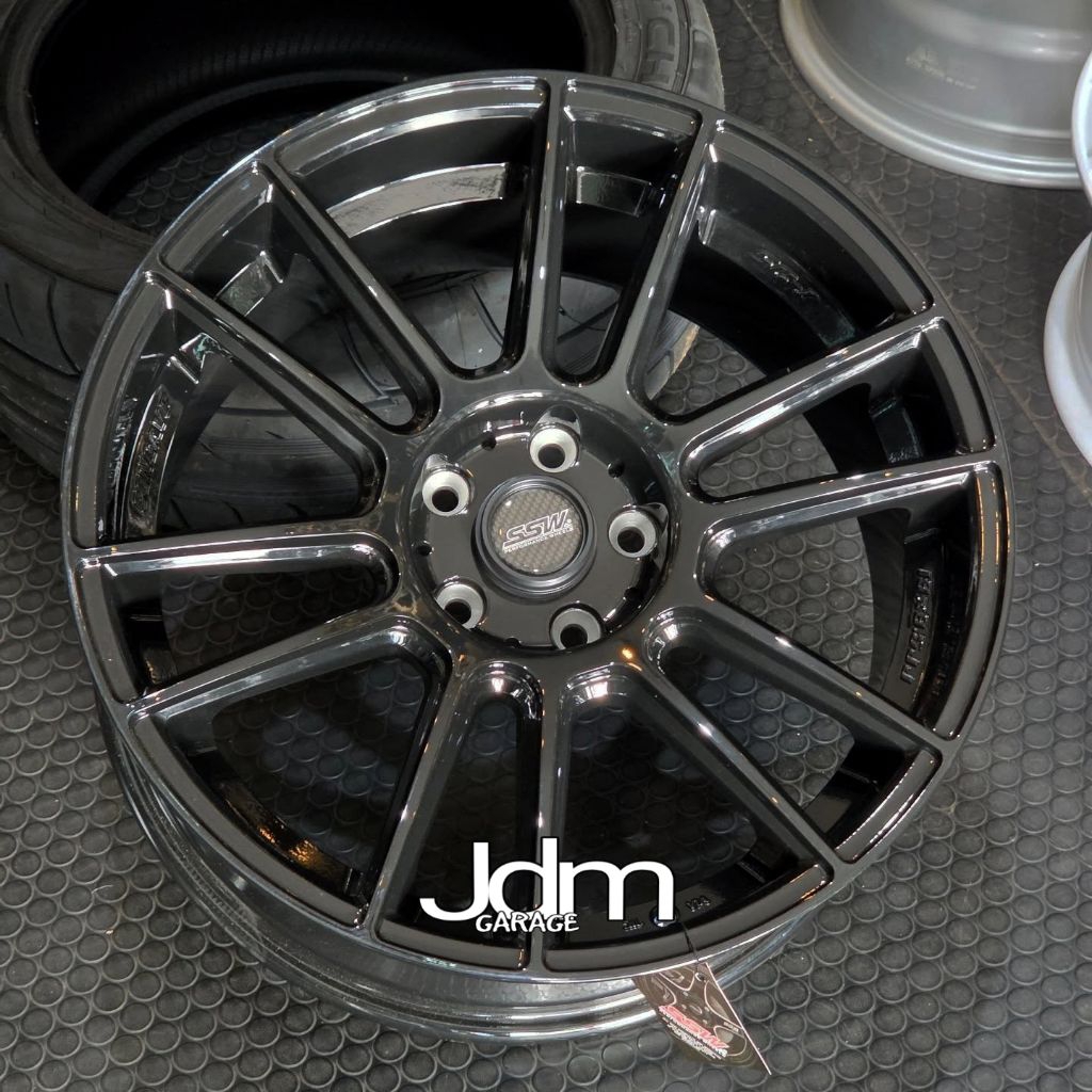 velg racing r18 SSW ORIGINAL THAILAND r18 pcd 5X108 velg mobil ring 18 velg mobil jaecoo j5 Chery om