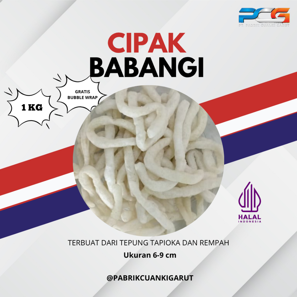 PCG- Cibak Babangi 1 kg ( seblak jadul khas cianjur)