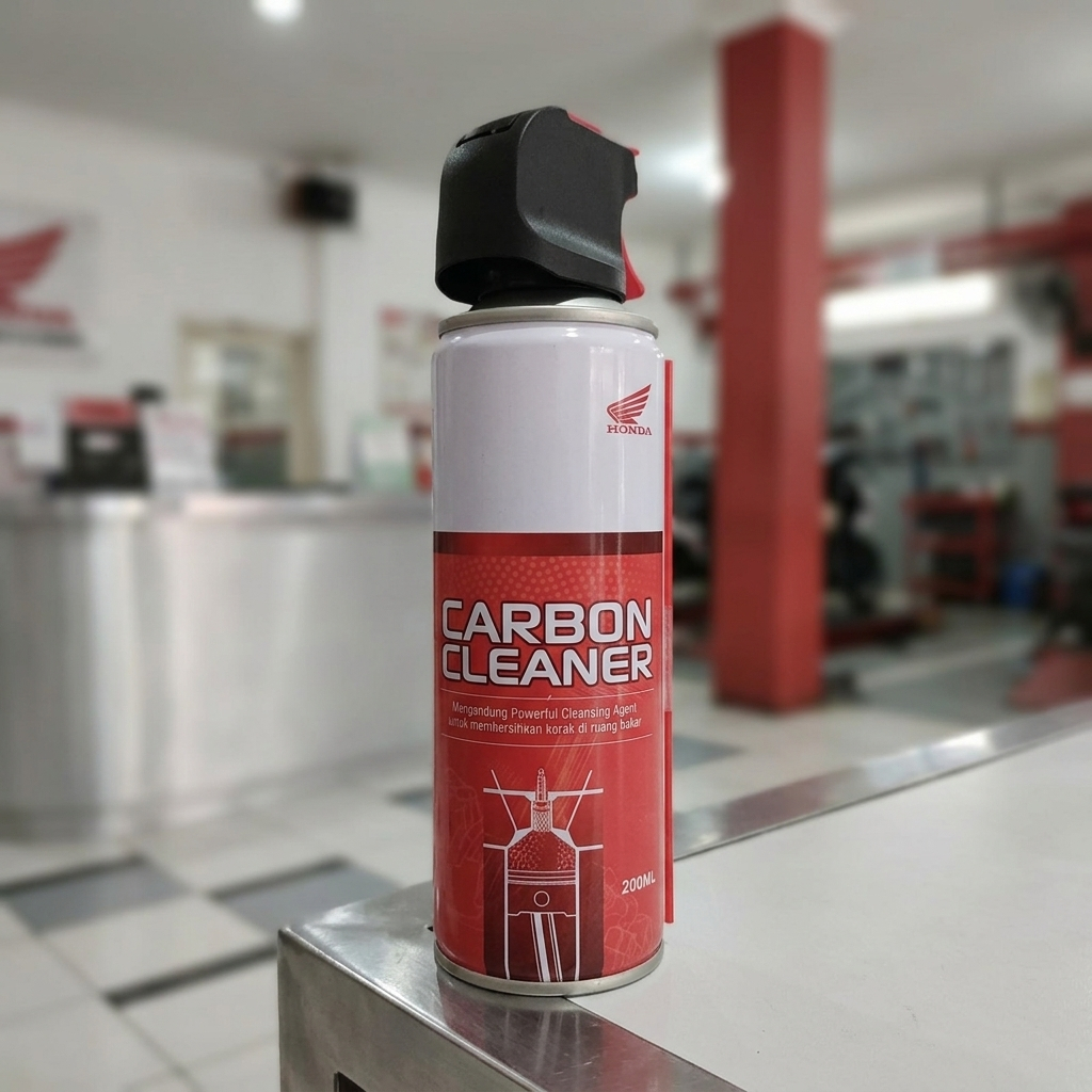AHM Carbon Cleaner 200ML Original Kode CC200ML Pembersih Ruang Bakar Mesin Motor Honda Matic Bebek S