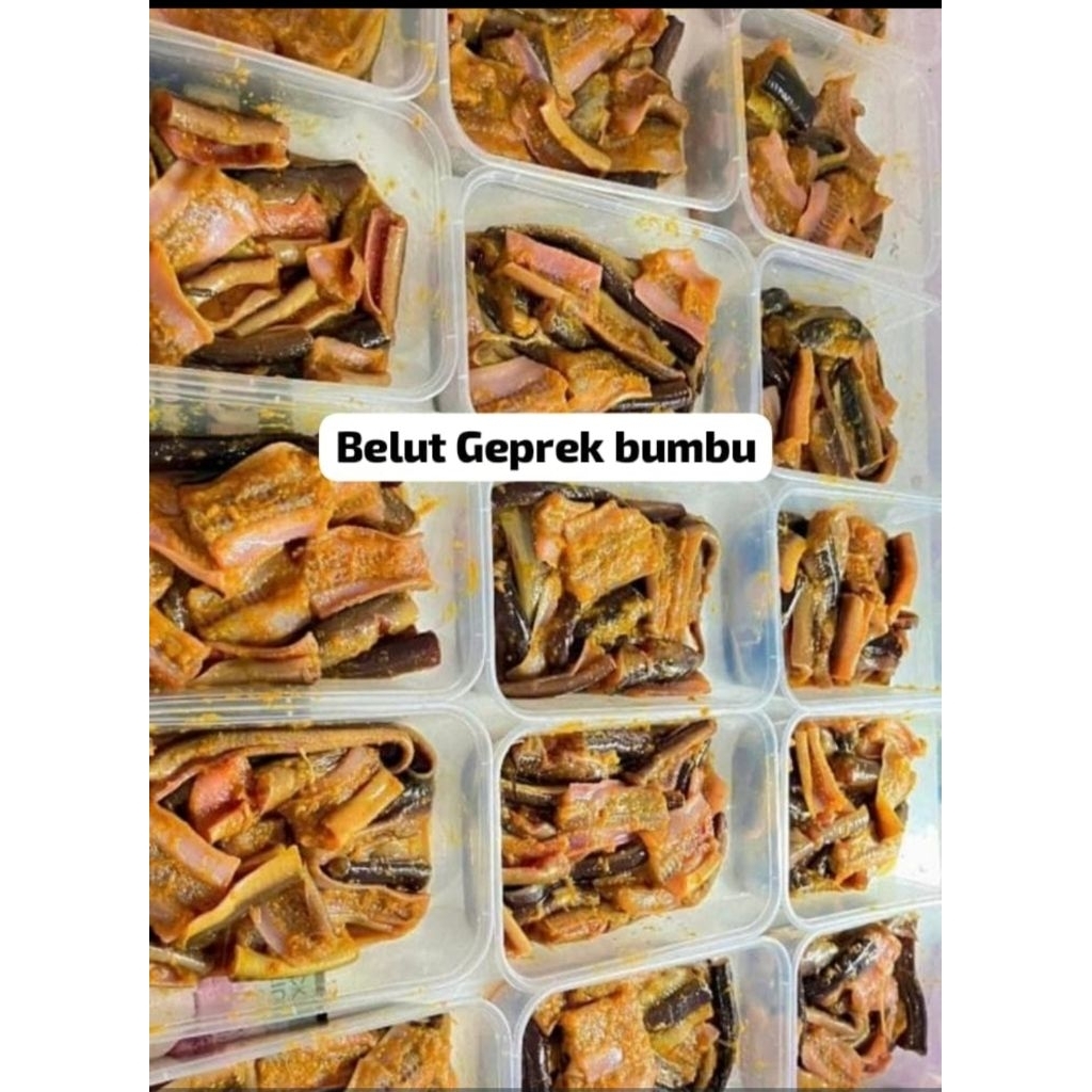 Belut Berbumbu Frozen 200gr tinggal goreng