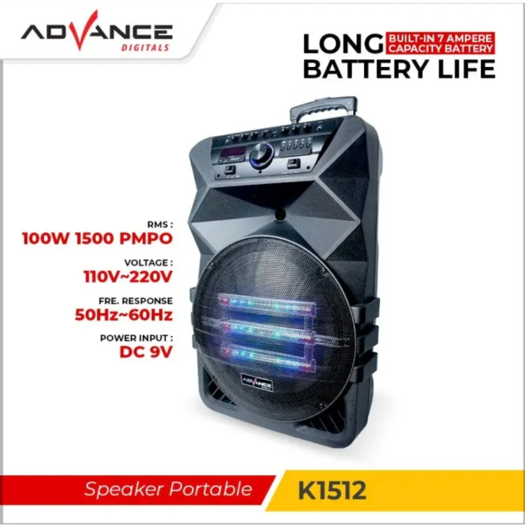 . ADVANCE SPEAKER K1512