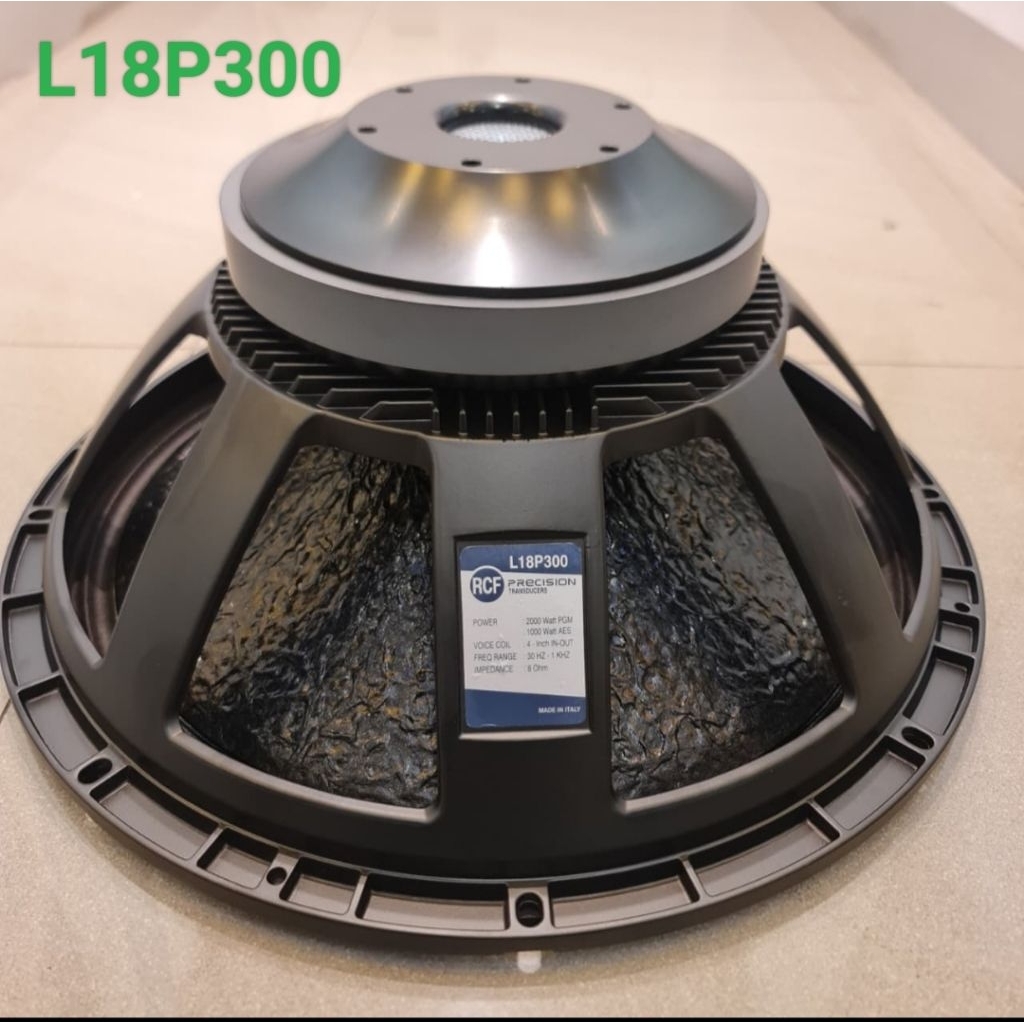 SPEAKER KOMPONEN RCF L18P300 SEMI ORISINIL ORIGINAL KOMPONEN RCF
