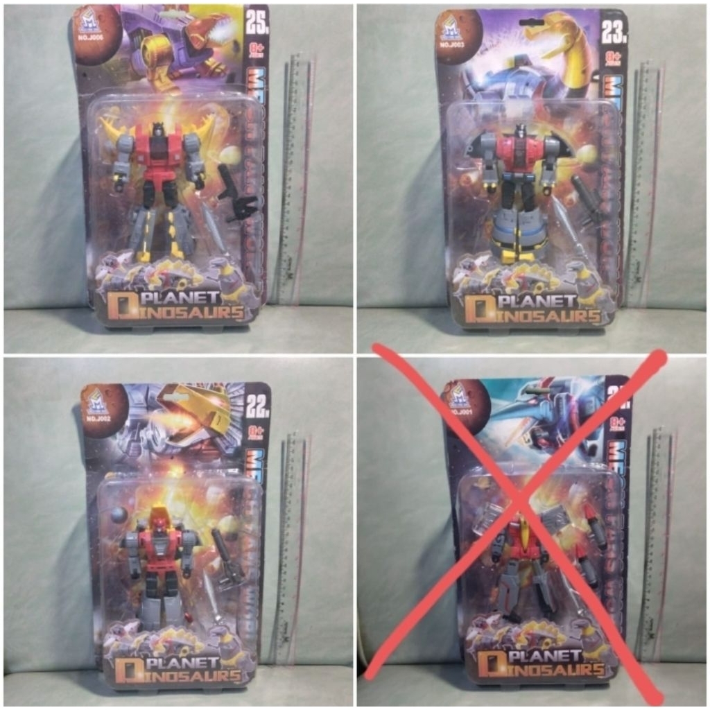 MFT Mech Fan Toys Planet Dinosaurs Transformers Dinobot G1 Slug Slog Snarl