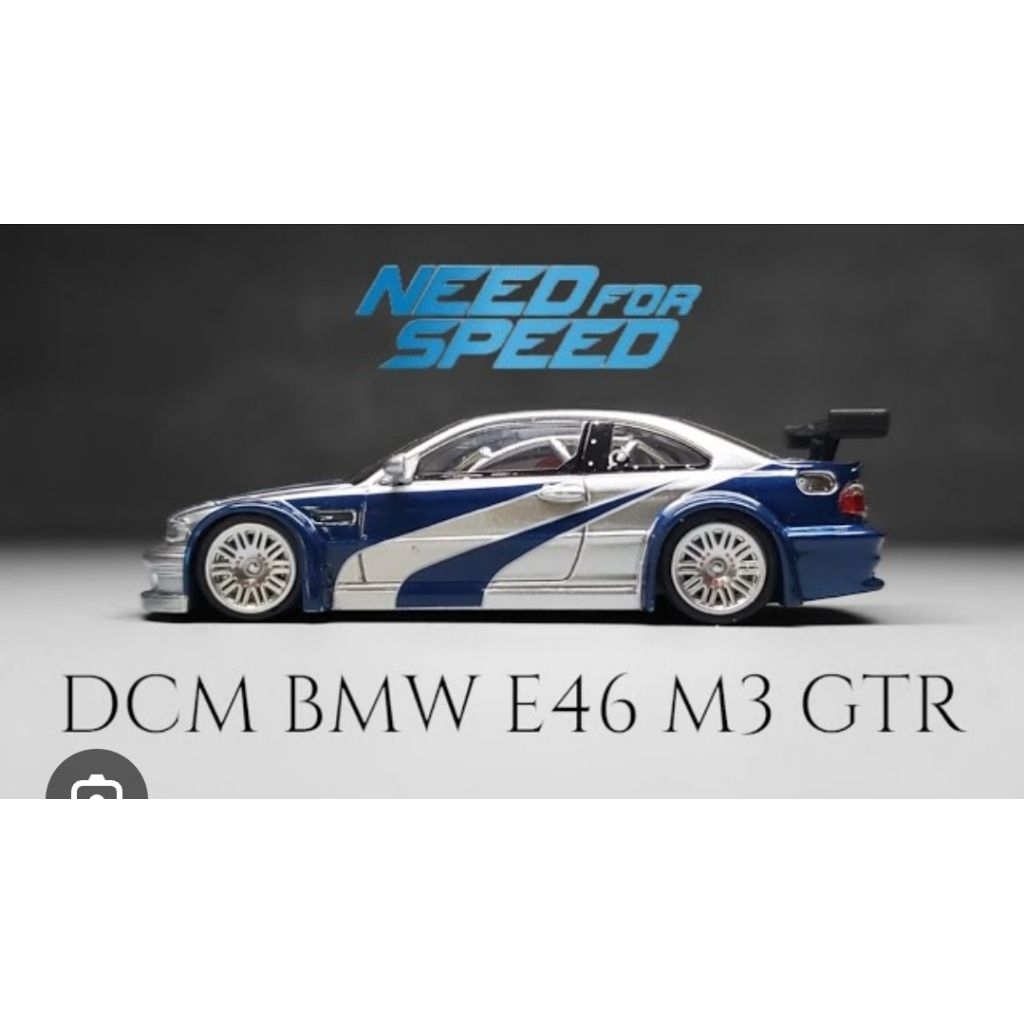 DCM model  BMW M3 E46 GTR 'NEED FOR SPEED MOST WANTED' LIMITED 999PCS