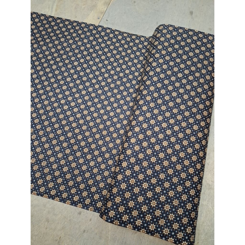 bahan batik katun mandra motif sogan, kain batik katun halus premium bakal bawahan, batik 100% katun