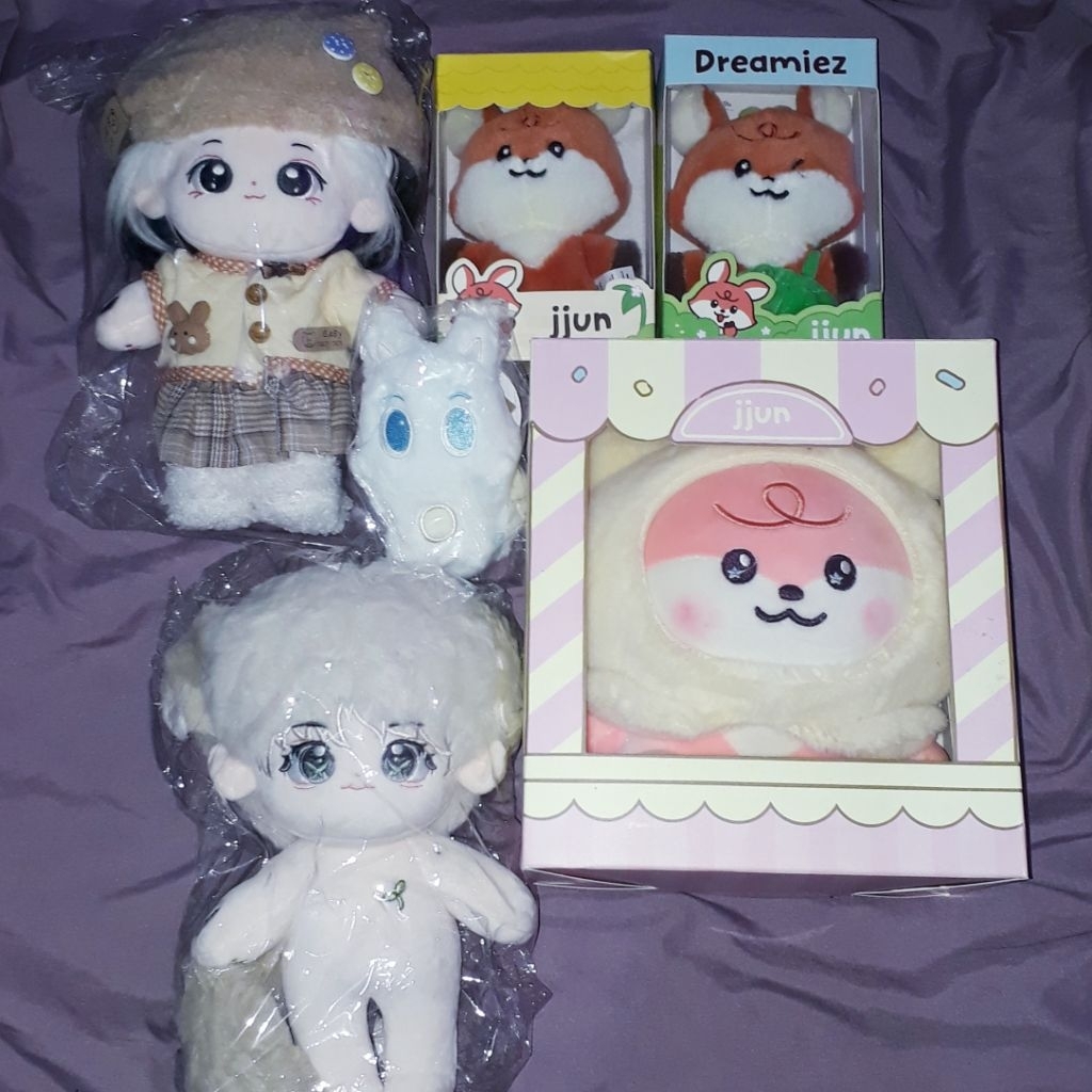Ready Stock Doll Renjun Chaoyouyou 20 cm Magnet Doll Keyring Injeolmi Renjun Renmyang Renjunbar Peac